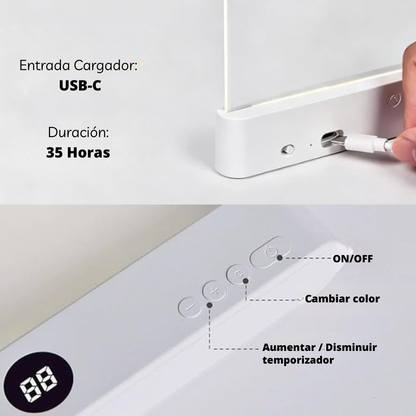 Pantalla Luz LED para leer libros